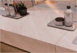 大理石カウンター